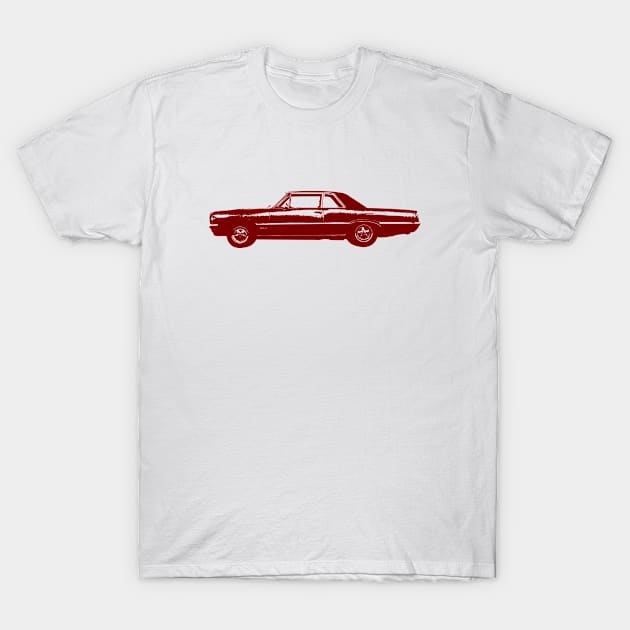 Vintage Hot Rod Car T-Shirt by Spindriftdesigns